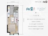 万科500里_1室1厅1卫 建面42平米