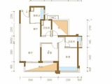 保利时光印象_2室2厅2卫 建面94平米