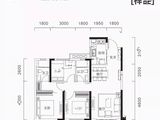 湘江保利时代_3室2厅2卫 建面108平米