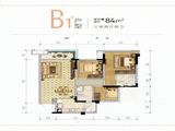 优品道珑玺湾二期_3室2厅2卫 建面84平米