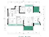 惠州城投中科家园_3室2厅2卫 建面108平米