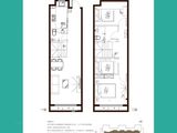 慷豆创享城_3室2厅2卫 建面60平米