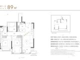 伟星悦璟台_3室2厅1卫 建面89平米