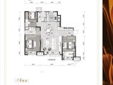 中海观园_3室2厅2卫 建面121平米