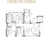 云锦东方城_3室2厅2卫 建面140平米