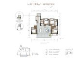 城投置地国宾璟园_4室2厅2卫 建面144平米