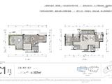 旭辉铂宸中央_3室2厅2卫 建面126平米