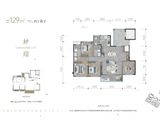 人居国贸林语上城_4室2厅2卫 建面129平米