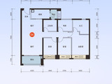 当代MOMA上品湾_4室2厅2卫 建面141平米